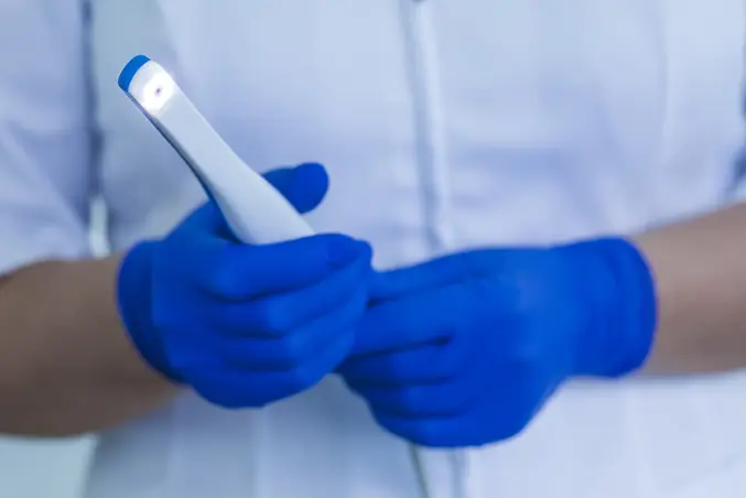 Intraoral dental camera available at Erik P. Cadra Dentistry in Valencia, CA